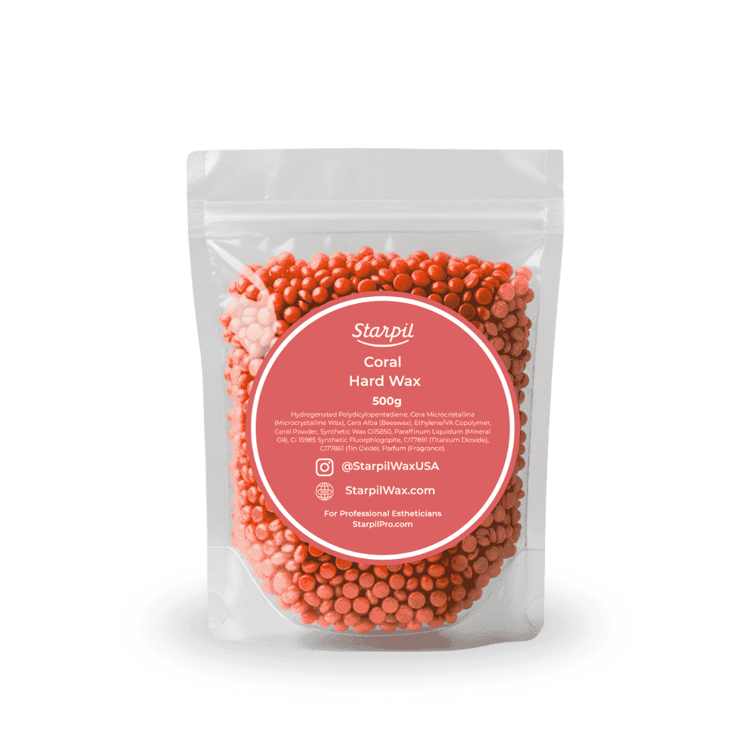Microesferas de cera dura de película de coral - 2,2 lb