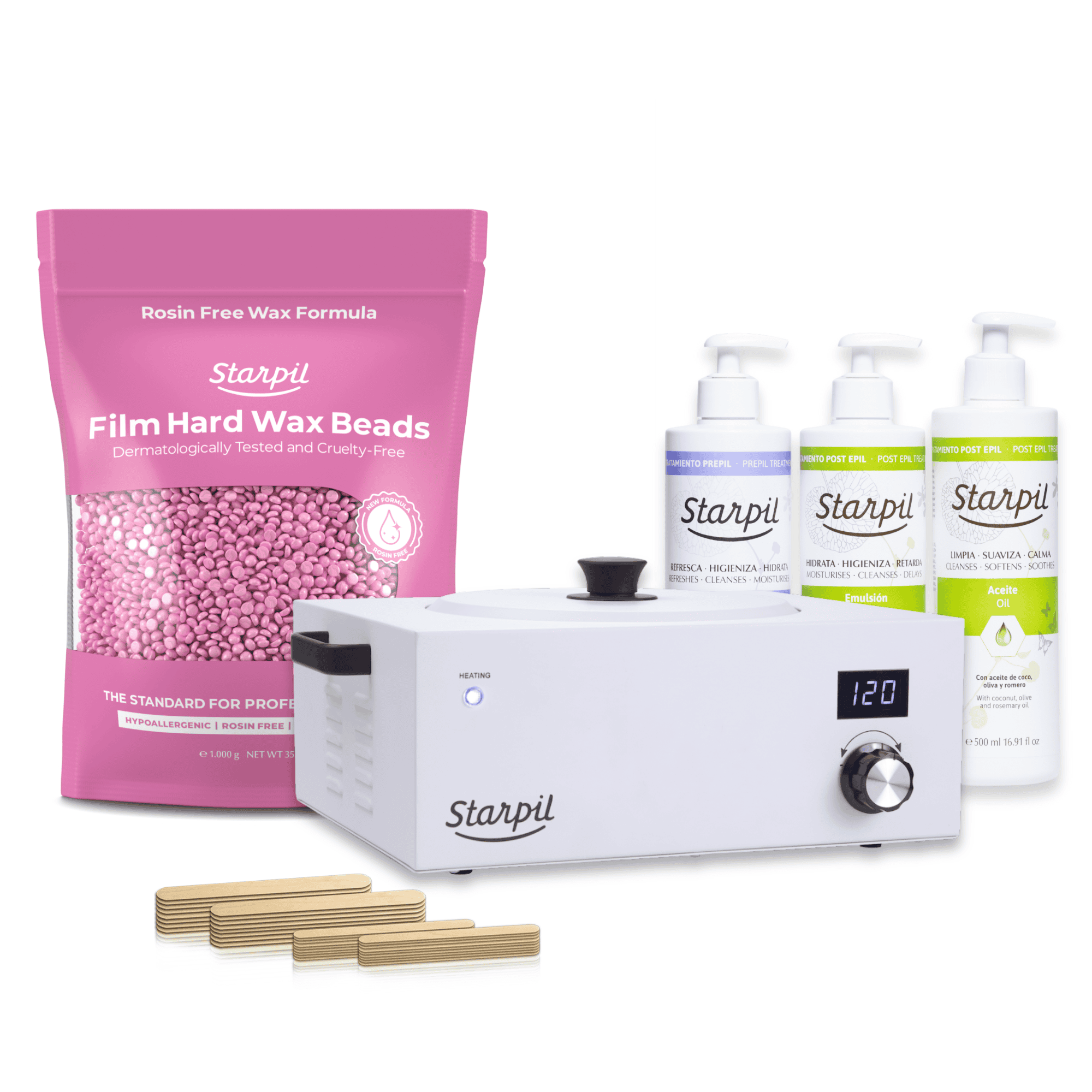 Premium Hard Wax Warmer Kit