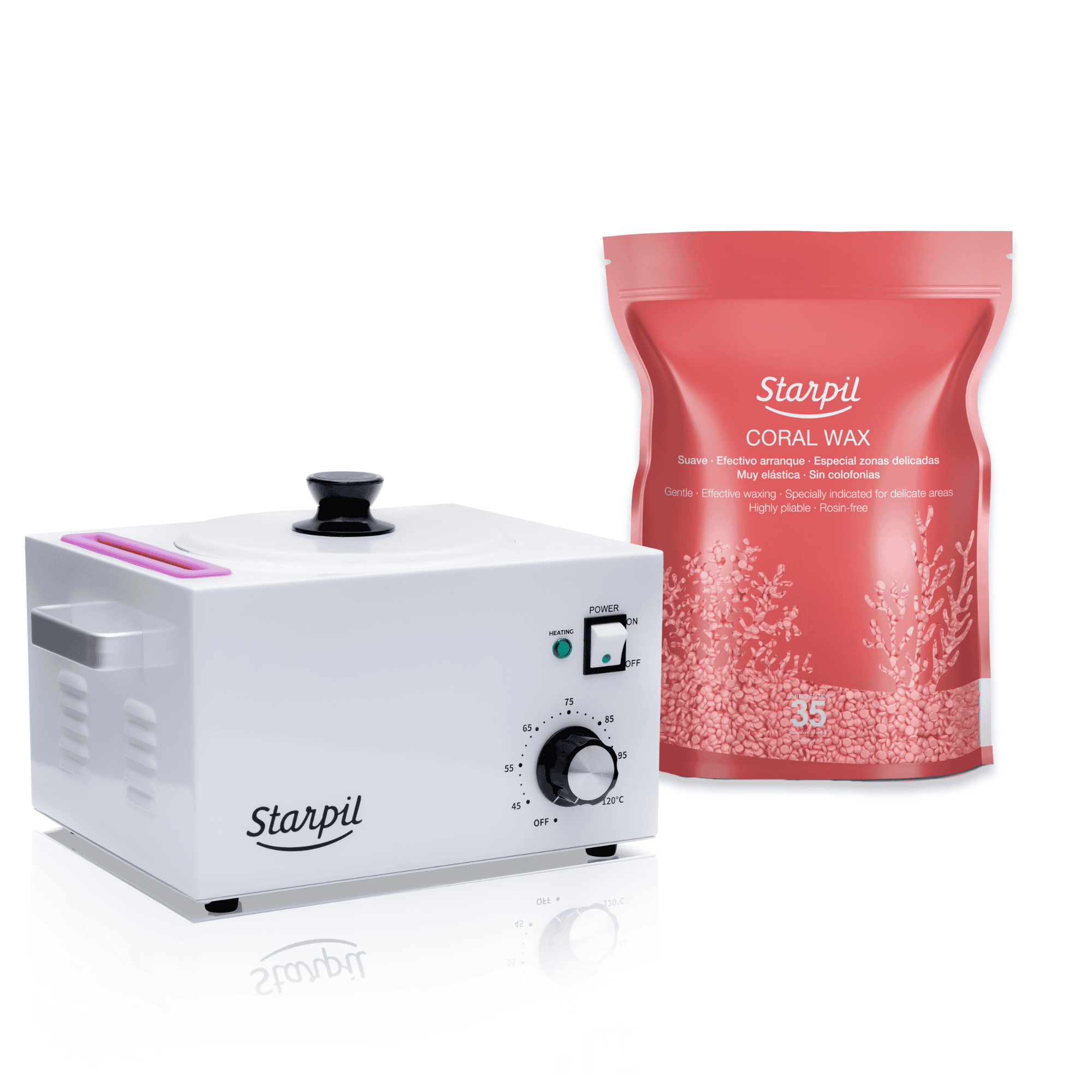 Calentador de cera dura premium grande - 5 lb
