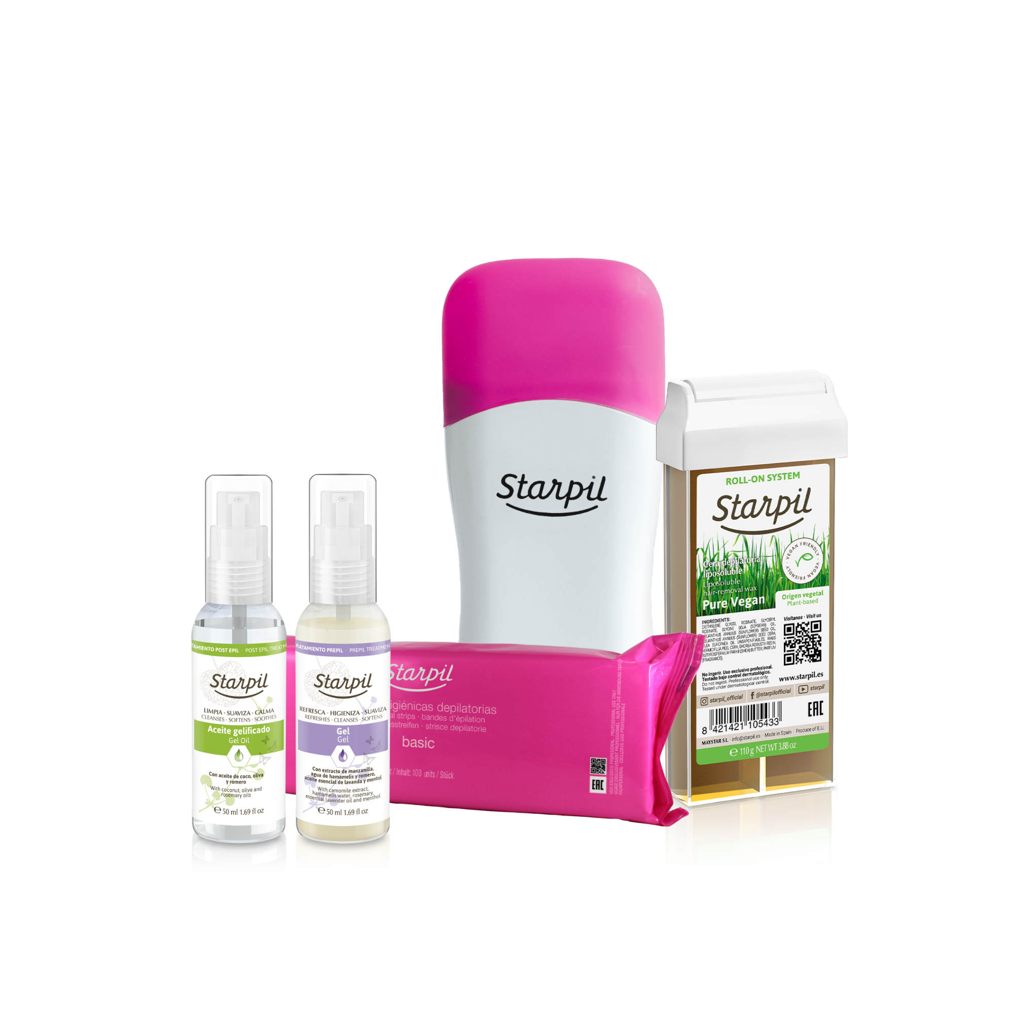 Roll-On Wax Starter Kit